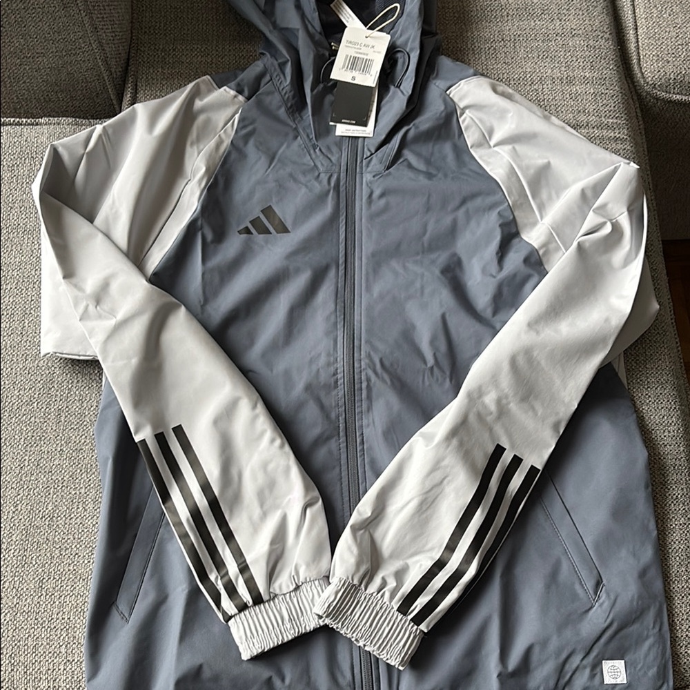 Adidas TIRO 24 COMPETITION ALL-WEATHER JACKET - Size S - NEW w/ TAGS